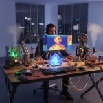 自作AIはなぜ机の上で失敗するのか？—サーマルカメラと『環境ハック』で創る、疲労を預ける究極のDIYワークスペース