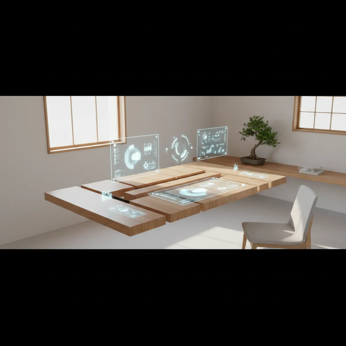 デスクが消えた日。完全ケーブルレスと埋め込みデバイスで創る『究極の余白』DIY実践録