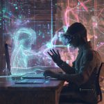 過去の自分がデスクに蘇る：AIグラスと無垢材が織りなす「思考の地層」ハックで、人生に無限の余白を。