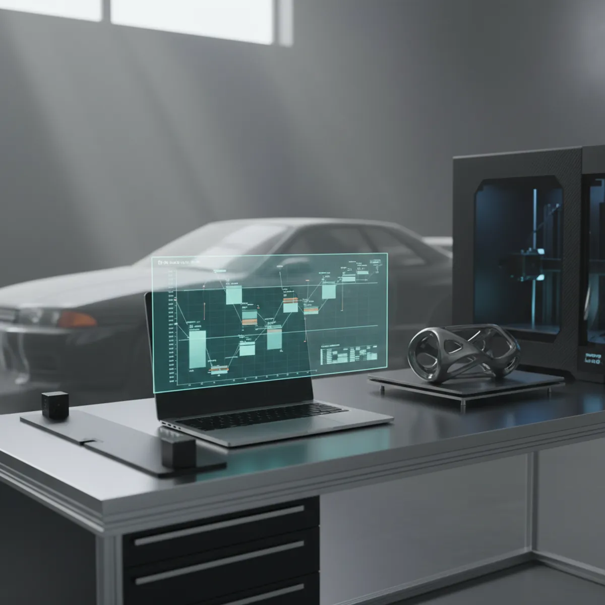 自律型AIが『匠の右腕』に。僕がカスタムカー製作で築いた、3Dプリントと連携する次世代プロジェクト管理の全記録