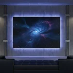 部屋が映画と呼吸を合わせる。壁を傷つけない「シンクロ照明×インダストリアル配線」で創る、僕らのミニマルシアターDIY