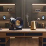 お気に入りの席を極上の書斎に変える。3Dプリンタ製「音の結界」とスマートケトルDIYで創る、15分の余白時間
