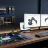 【AI×DIY】CADと電子工作を最適化するハイブリッド・デスク。耐熱レザー調マットとモジュラー収納で極める『余白』の空間ハック